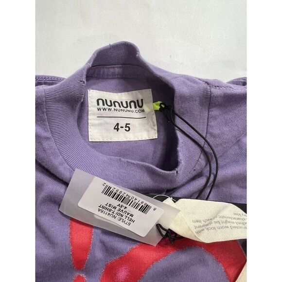 Nununu Hell No! T-Shirt in Mauve Mist - Picture 4 of 4